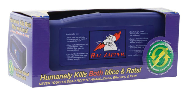 Rat Zapper Medium Electronic Animal Trap For Rats 1 pk