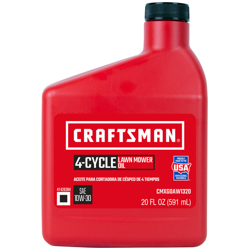 Craftsman 10W-30 4-Cycle Lawn Mower Motor Oil 20 oz 1 pk