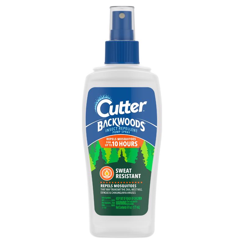 Cutter Backwoods Insect Repellent Liquid For Mosquitoes 6 oz