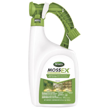 Scotts MossEx Moss Control RTS Hose-End Concentrate 32 oz