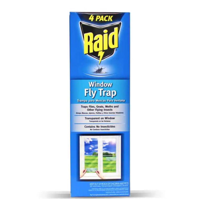 Raid PIC Fly Trap 4 pk