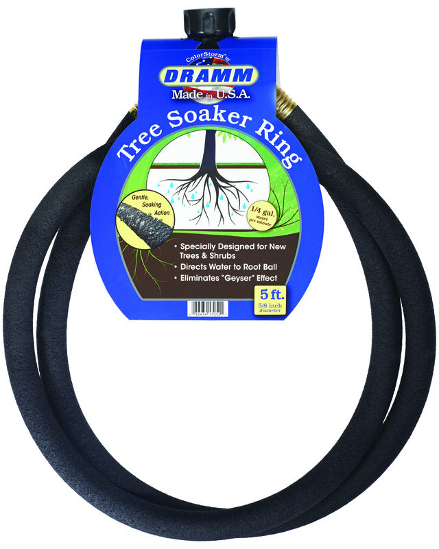 Dramm ColorStorm 5/8 in. D X 5 ft. L Heavy Duty Premium Grade Tree Soaker Ring