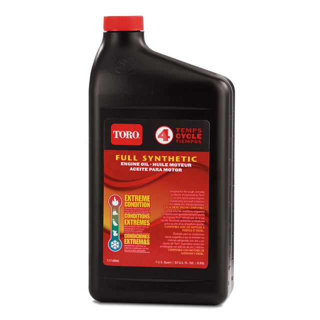 Toro 10W-30 4-Cycle Synthetic Motor Oil 32 oz 1 pk