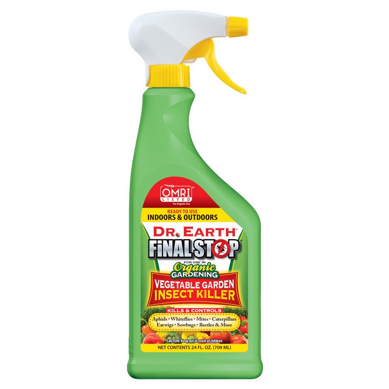 Dr. Earth Final Stop Vegetable Garden Organic Insect Killer Liquid 24 oz