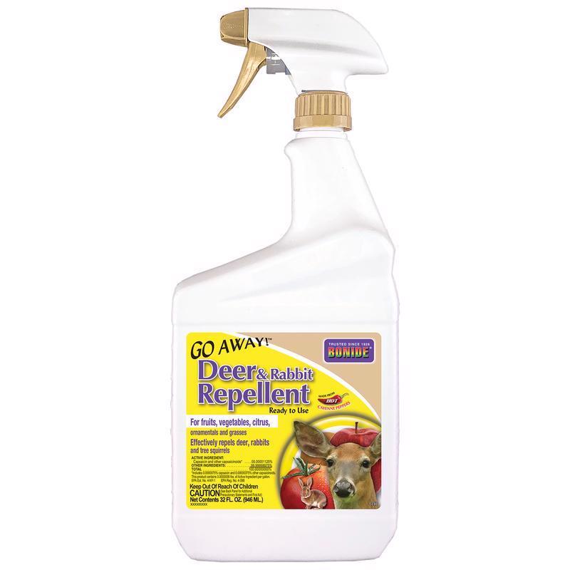 Bonide Go Away Animal Repellent Liquid For Deer and Rabbits 32 oz