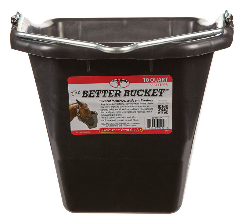 Little Giant 10 qt Bucket Black