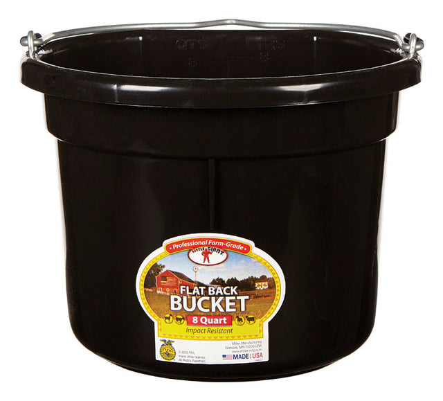 Little Giant 8 qt Bucket Black