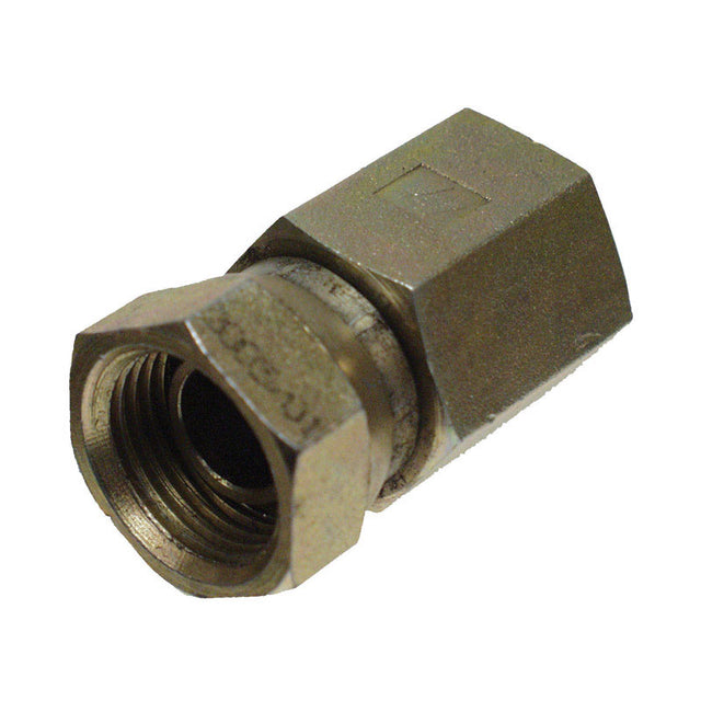 Apache Steel 3/4 in. D X 3/4 in. D Hydraulic Adapter 1 pk