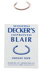 Decker Improved Blair 12.5 Ga. Animal Ring For Shoat 100 pk