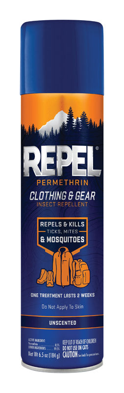 Repel Clothing & Gear Insect Repellent Liquid For Mosquitoes/Ticks 6.5 oz