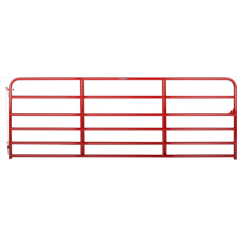 Tarter Steel Red Tube Gate