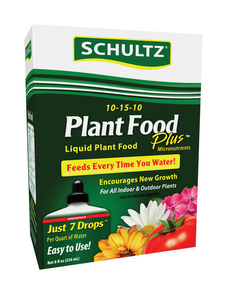 Schultz Plant Food Plus Liquid Plant Food 8 oz