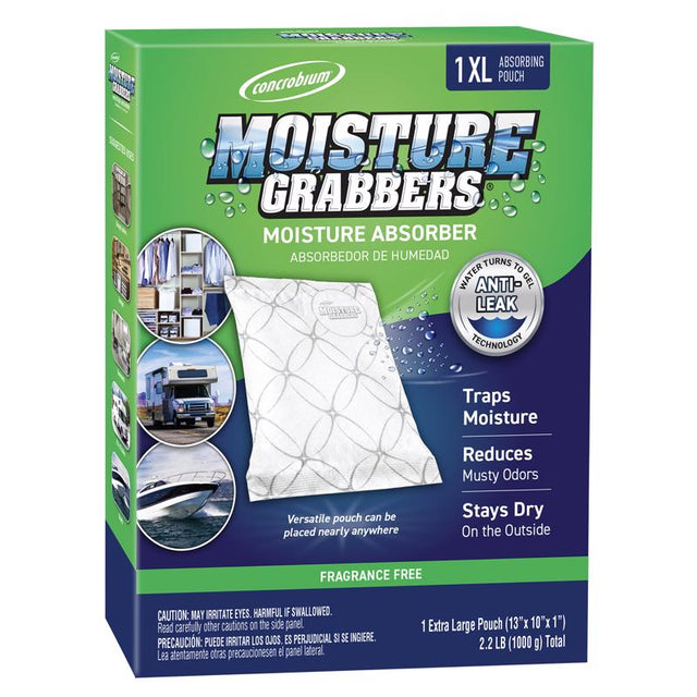 Concrobium Moisture Grabbers XL Humidity-Absorbing Pouch No Scent 35.3 oz