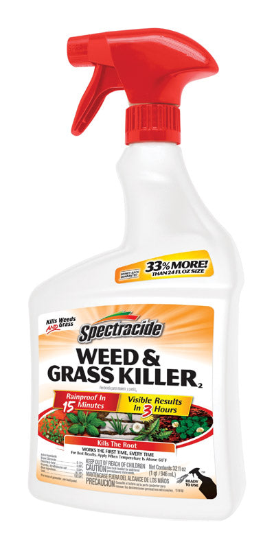 Spectracide Weed and Grass Killer RTU Liquid 32 oz