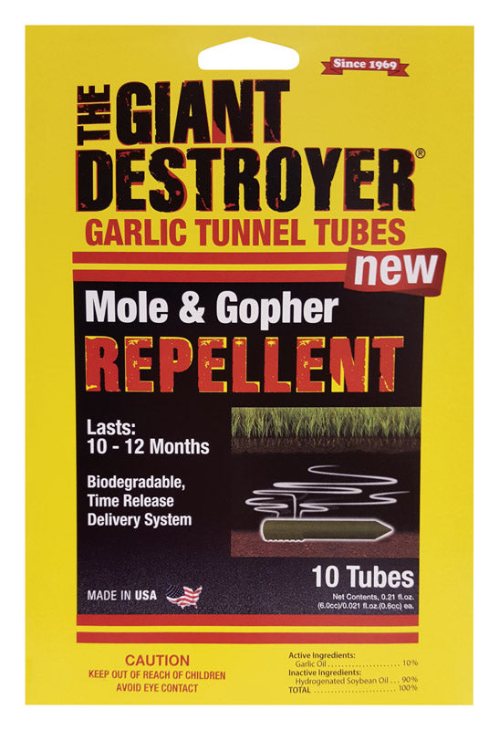 Atlas The Giant Destroyer Animal Repellent Tubes For Gophers and Moles 0.21 oz