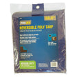 Projex 10 ft. W X 20 ft. L Medium Duty Polyethylene Reversible Tarp Blue/Brown