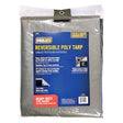 Projex 12 ft. W X 20 ft. L Heavy Duty Polyethylene Reversible Tarp Black/Silver