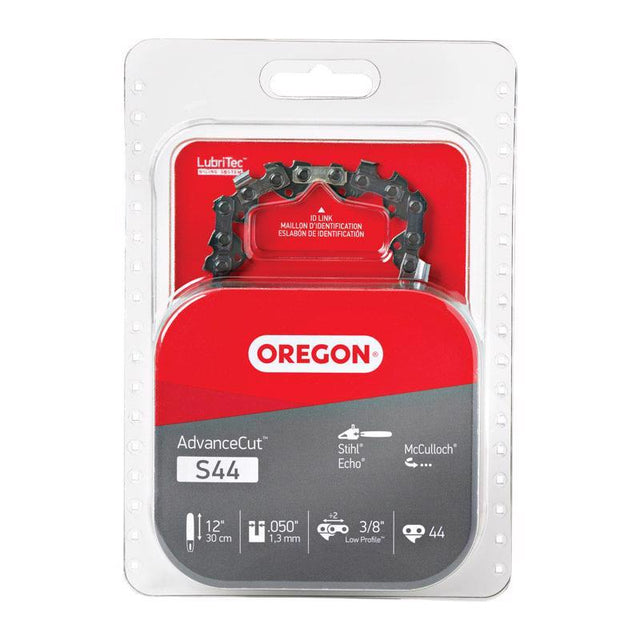 Oregon AdvanceCut S44 12 in. Chainsaw Chain 44 links