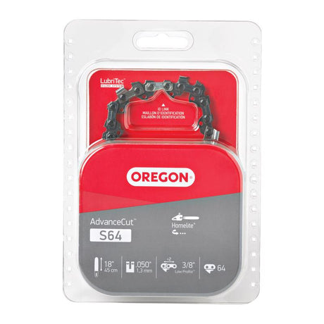 Oregon AdvanceCut S64 18 in. Chainsaw Chain 64 links