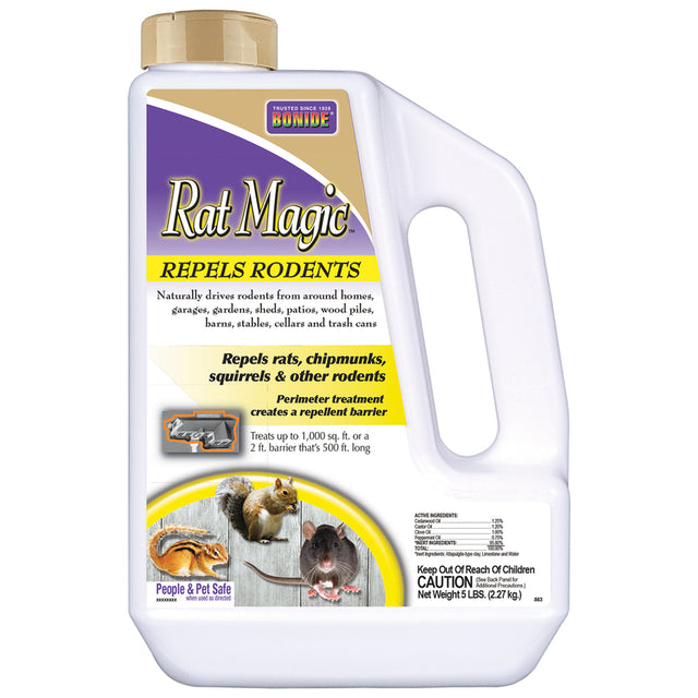 Bonide Rat Magic Animal Repellent Granules For Rodents 5 lb