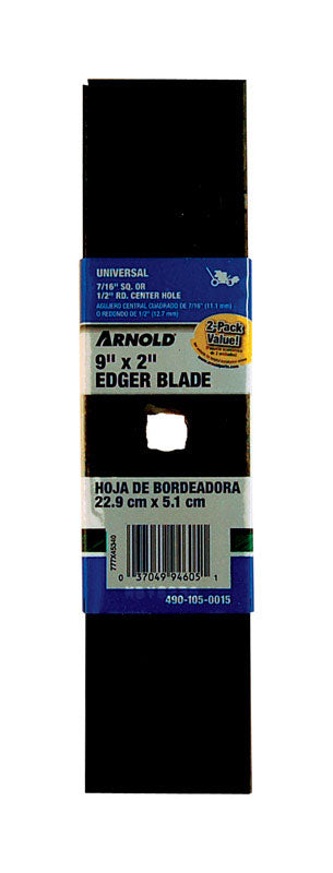 Arnold 1/2 in. D X 9 in. L Edger Blade