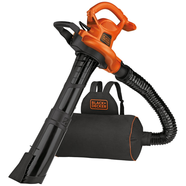 Black+Decker 250 mph 400 CFM Electric Backpack Blower/Mulcher/Vac