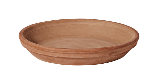 Deroma Moka 0.74 in. H X 6 in. D Clay Standard Plant Saucer Terracotta