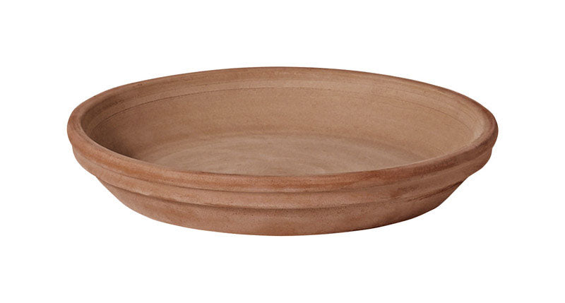 Deroma 1 in. H X 1 in. D X 4 in. D Clay Standard Plant Saucer Terracotta