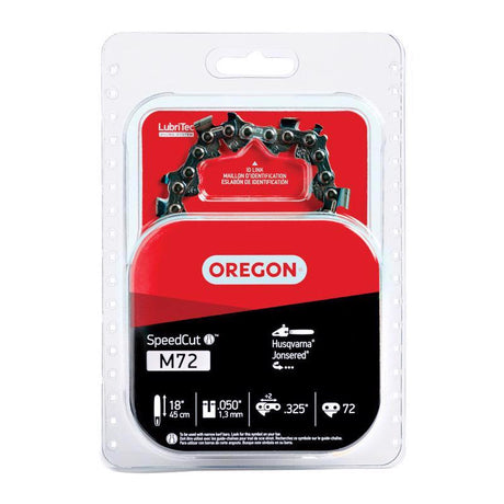 Oregon SpeedCut M72 18 in. Chainsaw Chain 72 links