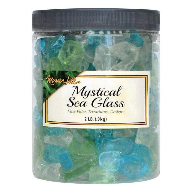 Mosser Lee Mystical Sea Glass Assorted Vase Filler 2 lb