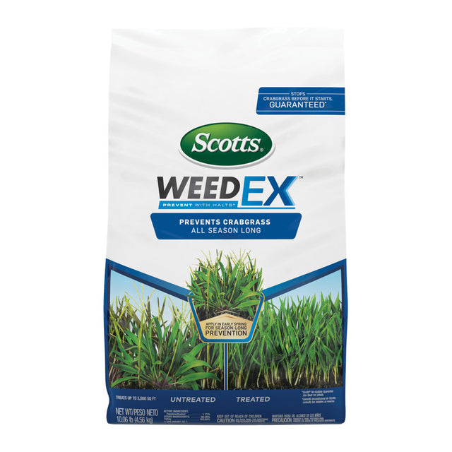 Scotts WeedEx Prevent with Halts Weed Preventer Granules 10 lb