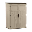 Suncast 4 ft. x 2 ft. Resin Vertical Storage Shed with Floor Kit