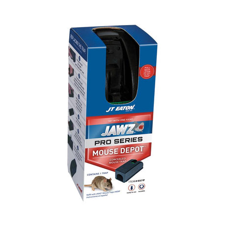 JT Eaton JAWZ Pro Series Small Covered Animal Trap For Mice 1 pk