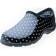 Sloggers Women's Garden/Rain Shoes 10 US Black Polka Dot