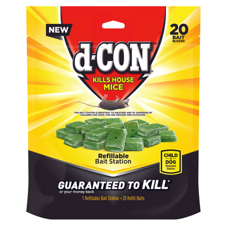 d-CON Animal Repellent Blocks For Mice