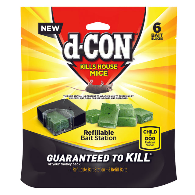 d-CON Bait Station Blocks For Mice