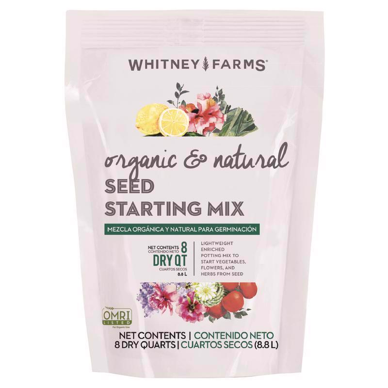 Whitney Farms Organic All Purpose Seed Starting Mix 8 qt