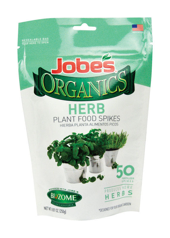 Jobe's Organic Spikes Plant Food 8.81 oz