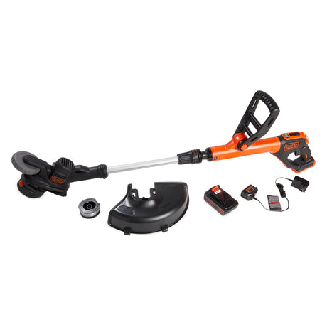 Black+Decker LST522 12 in. 20 V Electric Edger/Trimmer Kit (Battery & Charger)