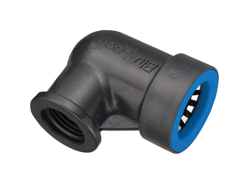 Orbit Blu-Lock 3/4 in. Push X 1/2 in. D FPT Elbow Connector