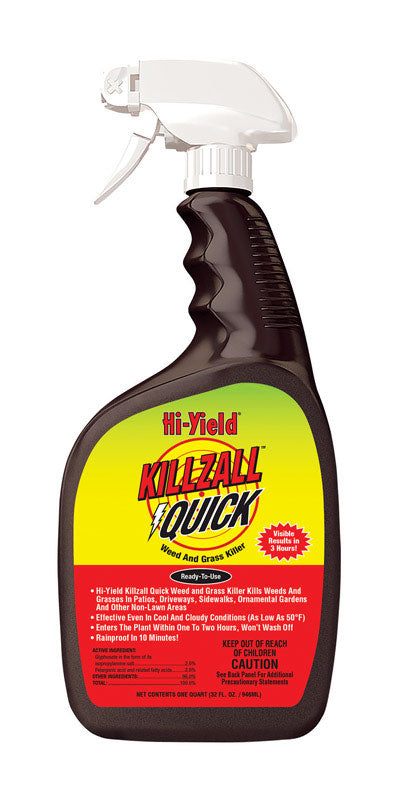 Hi-Yield Killzall Quick Weed and Grass Killer RTU Liquid 32 oz