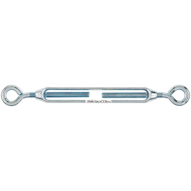 Hampton Zinc-Plated Aluminum/Steel Turnbuckle 350 lb 10-1/4 in. L