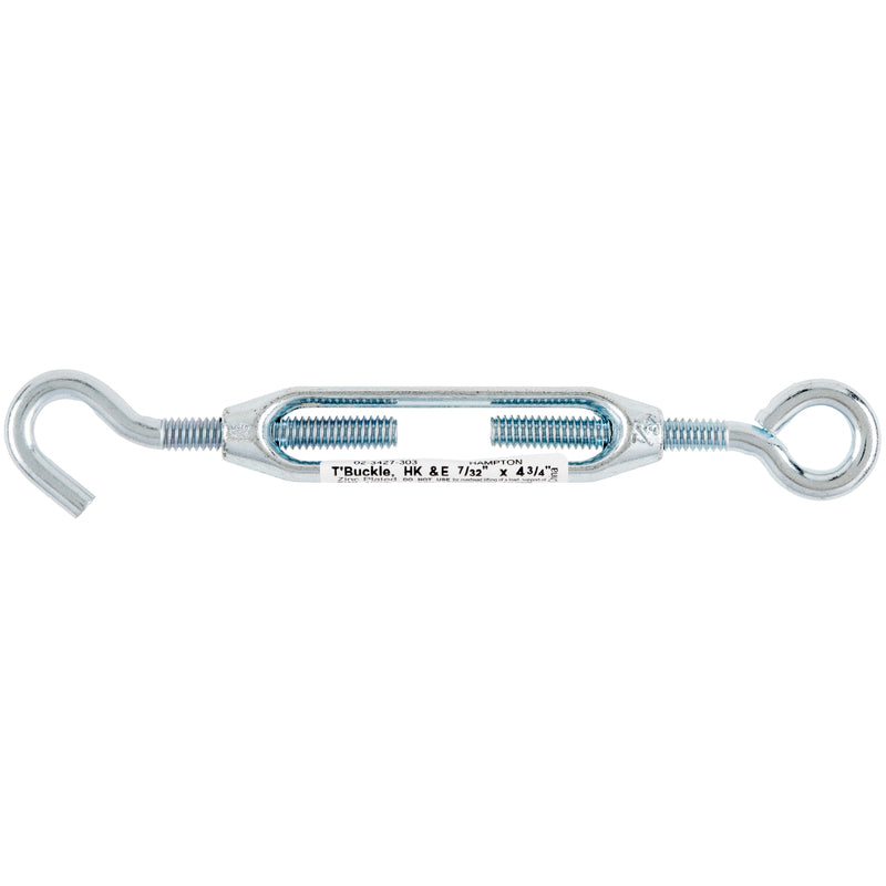 Hampton Zinc-Plated Aluminum/Steel Turnbuckle 120 lb