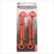 Orange Screw Small Ground Anchor 4 pk