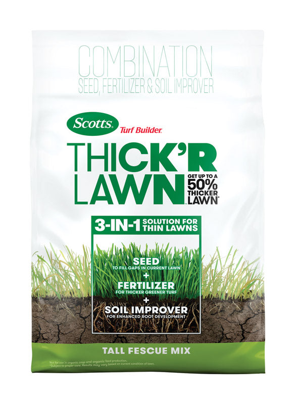 Scotts Turf Builder ThickR Lawn All-Purpose Lawn Fertilizer For Tall Fescue Grass 4000 sq ft