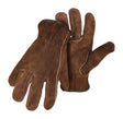 Boss Men's Indoor/Outdoor Driver Work Gloves Brown L 1 pair