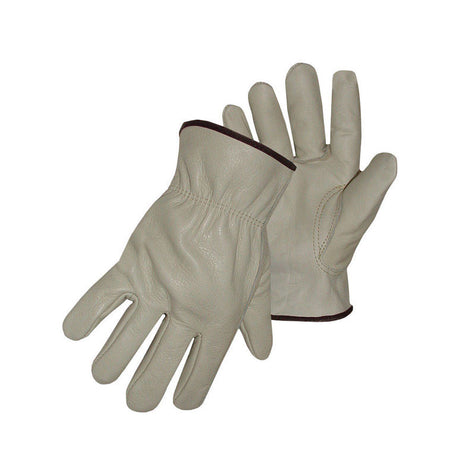 Boss Men's Indoor/Outdoor Driver Winter Work Gloves Tan L 1 pair