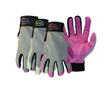 Boss Guard Women's Outdoor Mechanic's Glove Assorted M 1 pk