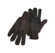 Boss Men's Indoor/Outdoor Dotted Jersey Work Gloves Black L 1 pair