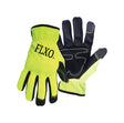 Boss Men's Indoor/Outdoor Touchscreen Mechanic's Glove High-Vis Green XL 1 pair